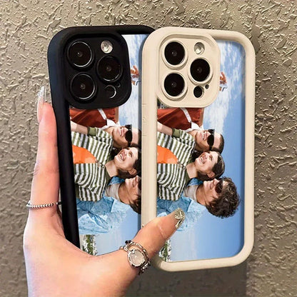 DIY Personalized Photos Customized Frosted Case For iPhone 16 15 14 13 12 11 Pro Max SE 2020 2022 XS XR MAX Back Cover Cases