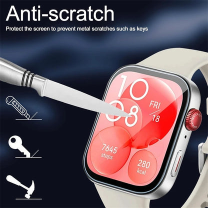 5PCS Screen Protector For Huawei Watch Fit 3/4/4Pro/5Pro Anti Scratch Clear TPU Hydrogel Film Huawei Accessories Protective film