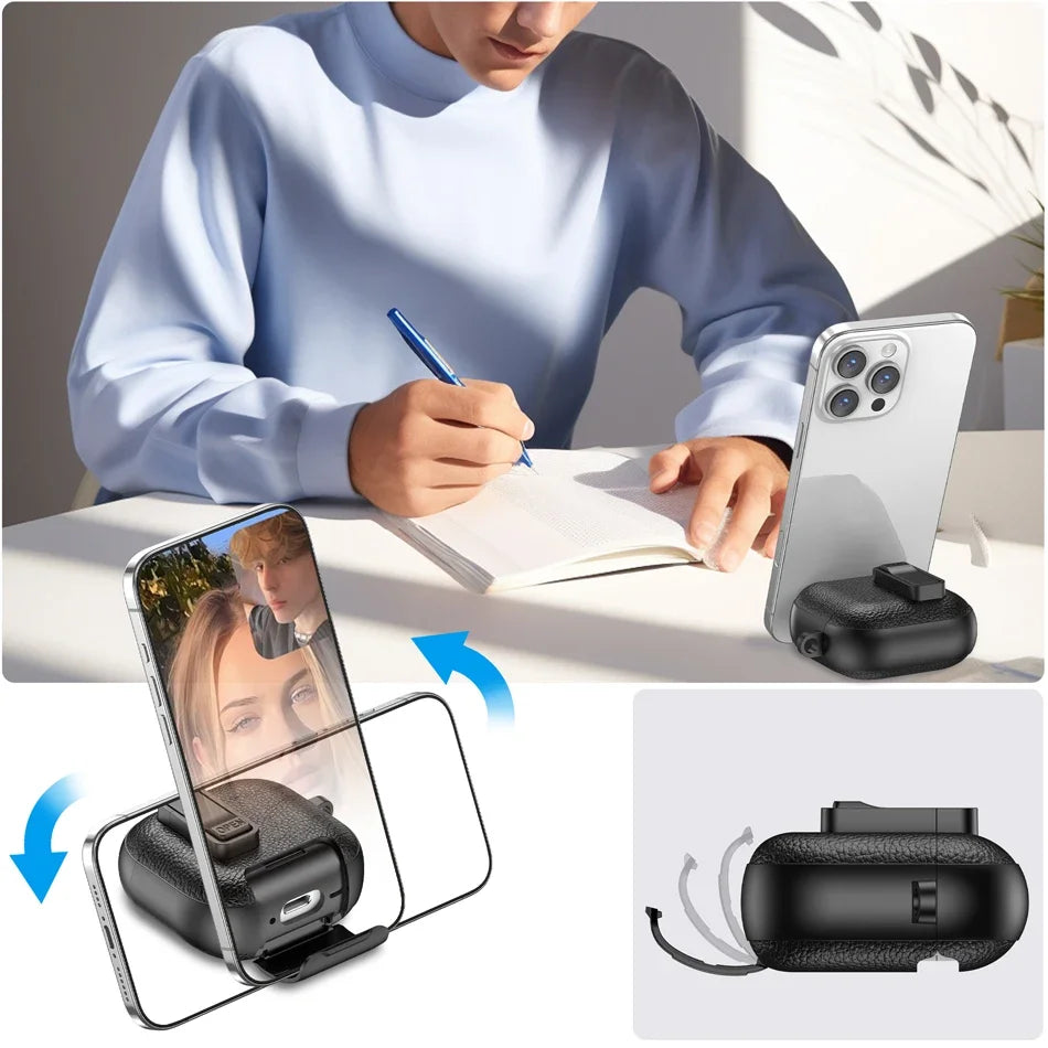 with Carabiner Lock Phone Stand Protective Case for Airpods 4 3 2 1 Pro Cover Cases Shockproof Sleeve for Airpods Pro 1 2 3 4th