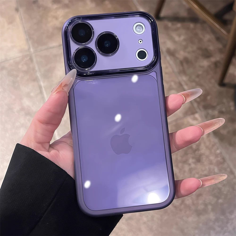 Camera Protection Transparent Phone Case For iPhone 17 Pro Max Air 16 15 14 Plus 13 12 Mini 11 Clear Shockproof Silicone Cover