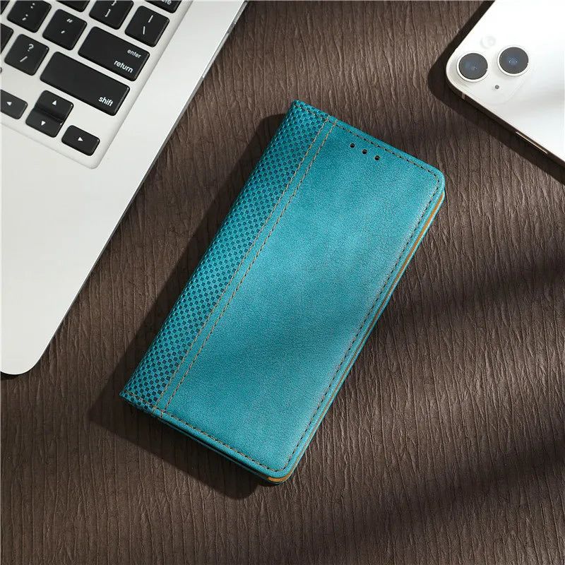Flip Book Holster Case For Redmi 15 Phone Cover Leather Etui Redmi 15 Case Global Version Xiaomi Case Redmi 15 4G 5G Redmi15 Bag