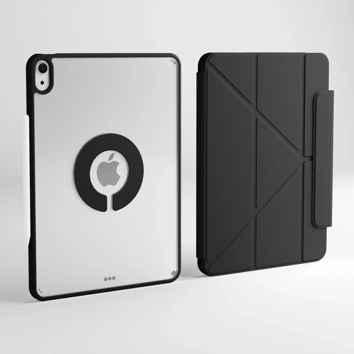 RBP Case IPad10/11th Air 11 4/5 10.9 Pro 11 12.9 13 Detachable Rotate 360°, iPad 10.2 7/8/9th Gen Mini 6 Y-Shaped Folding Cover
