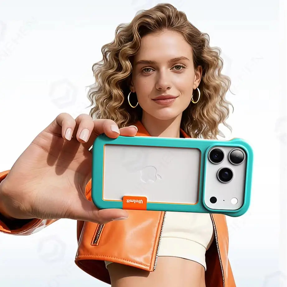 17Pro Colorful Frameless Soft TPU Bumper Case For iPhone Air 17 16 Plus 15 14 13 12 18 Pro Max Shockproof Protect Frame No Cover