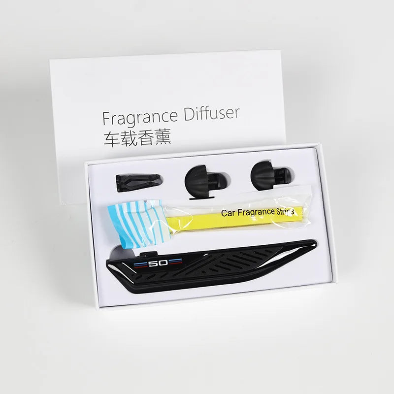 Car Freshener Kit Manufacturers Perfume Car Hanging Air Freshener Car Fragrance Diffuser For BMW 50th Anniversary