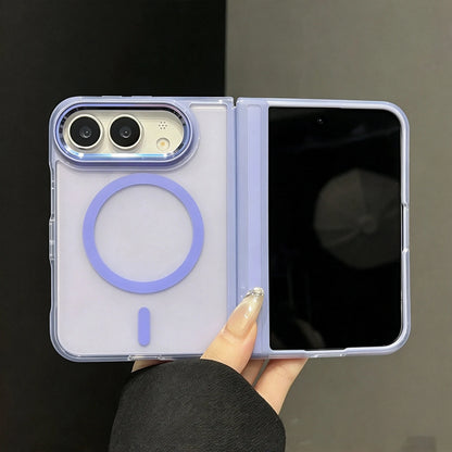 Case For Apple iPhone Duo For Foldable iPhone Duo For Magsafe Magnetic Full Body Matte Texture Shockproof Anti Fingerprint Cover