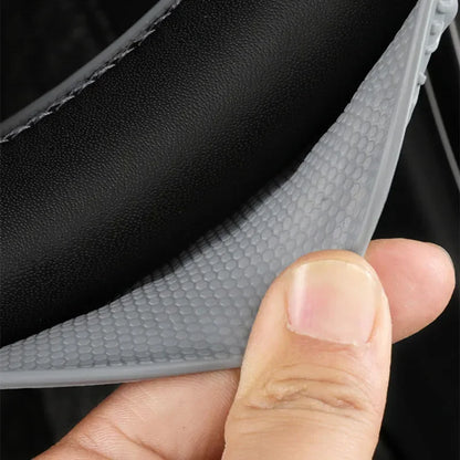 Universal Elastic Car Silicone Steering Wheel Cover Tire Texture Soft No Inner Ring Steering Wheel Automobiles Accessories