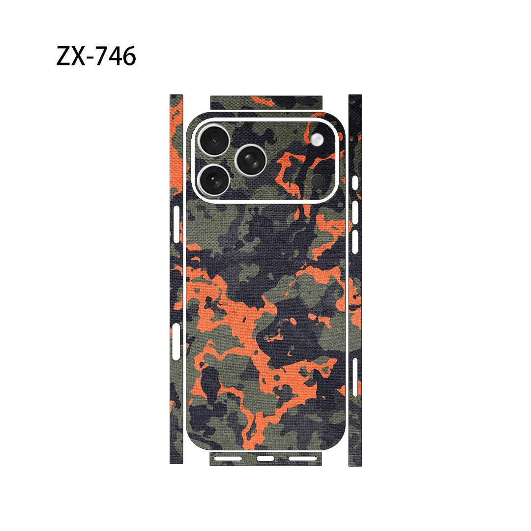 Oscar Skin Wrap Decal Vinyl Sticker for iPhone Pro Max Back Film Compatible with iPhone 17/16/15/14/13 Pro Models