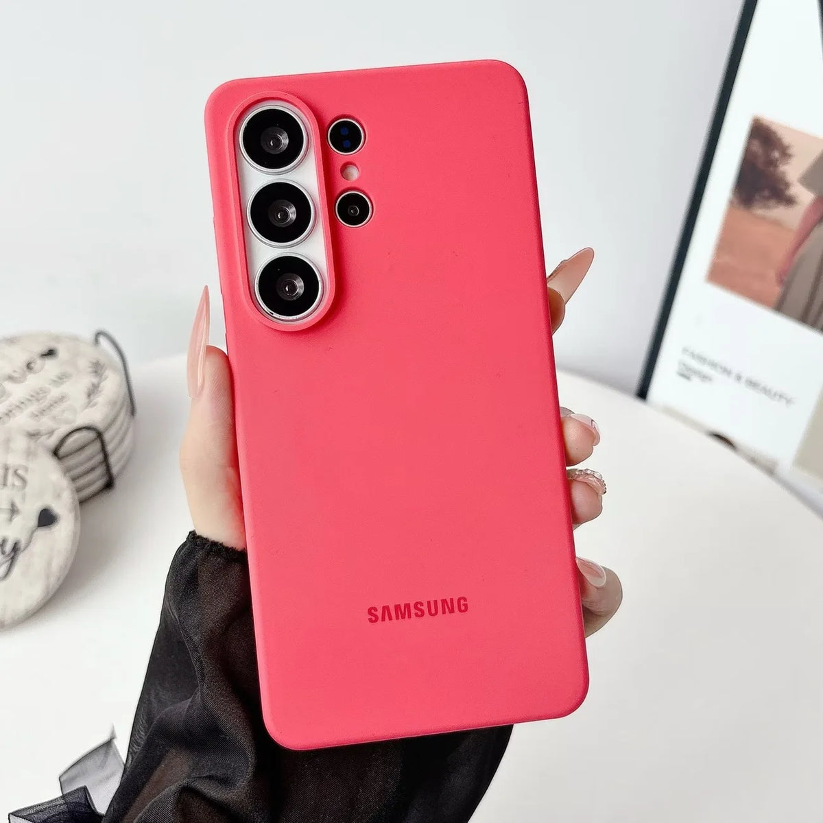 Original For Samsung Galaxy Official Silicone Case For S26 S26Ultra S26+Plus Protection Case With Magsafe Wireless Charging