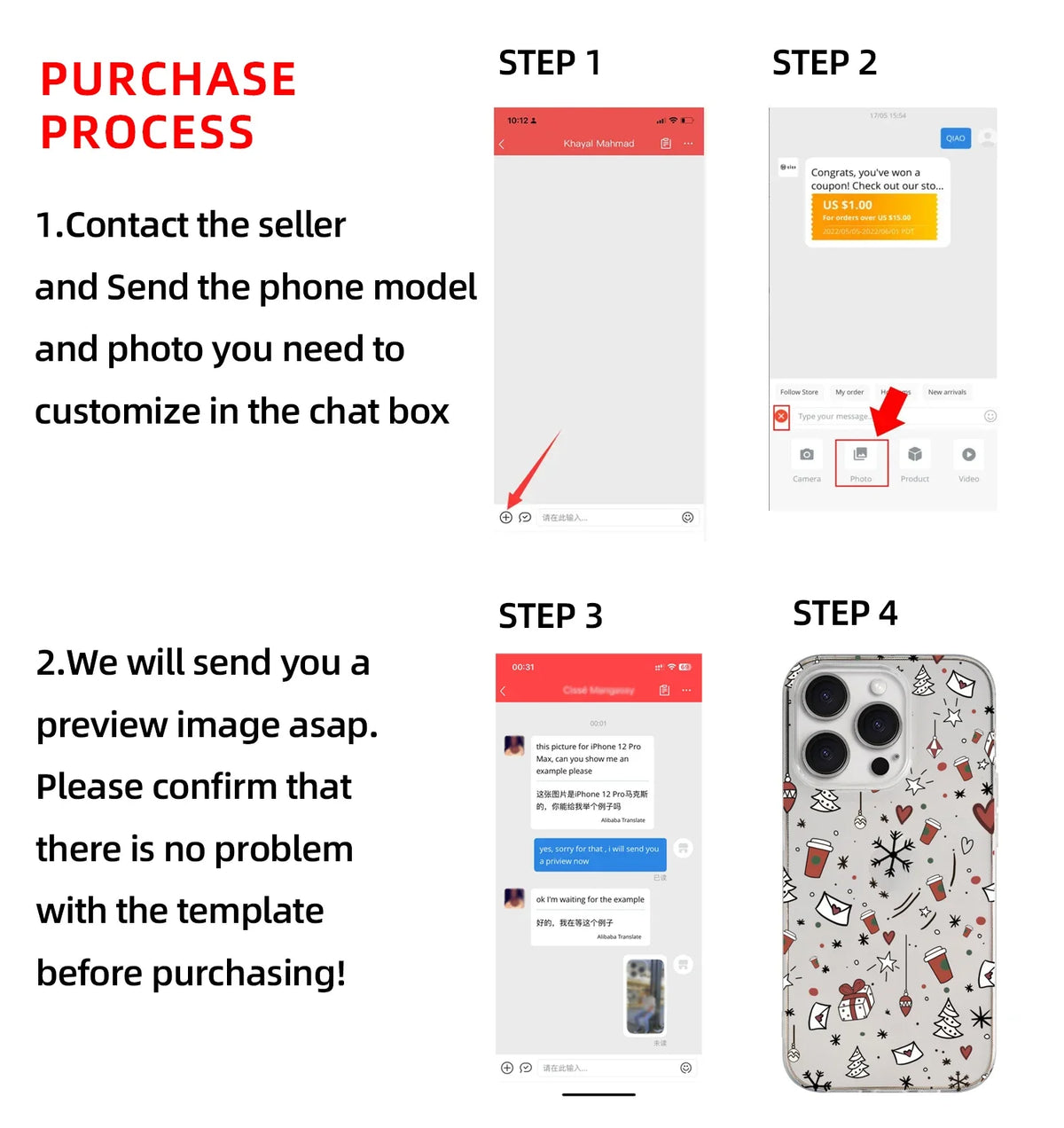 Customized Transparent Soft Phone Case for iPhone 17 16 15 14 13 12 Pro Max Plus Soft Cover Personalized Design DIY Photo