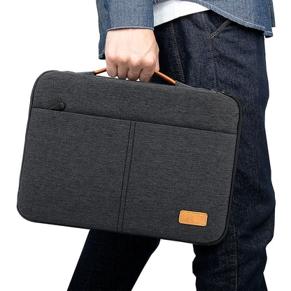 Protective Laptop Sleeve Case for 13.3 14.2 15 15.6 Inch New MacBook Pro M3 Max M2 M1 Slim Carrying Laptop Bag Men Women