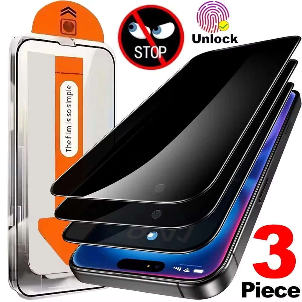 1-3Pcs Privacy Screen Protector For Google Pixel 10 9 8 Pro 9A 8A Tempered Glass Auto Install Google Pixel 10 9 Pro XL 7 7A 6A