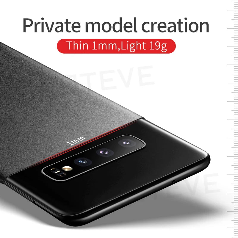 S10 Plus Case ZROTEVE Ultra Slim Hard PC Matte Cover For Samsung Galaxy S10 E S10E S8 S9 Plus S 10 9 8 Shockproof Phone Cases