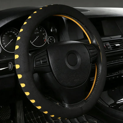Car Steering Wheel Cover 5 Colors New EVA Punching Universal Car Steering Wheel Cover Diameter 38cm Automotive Sup