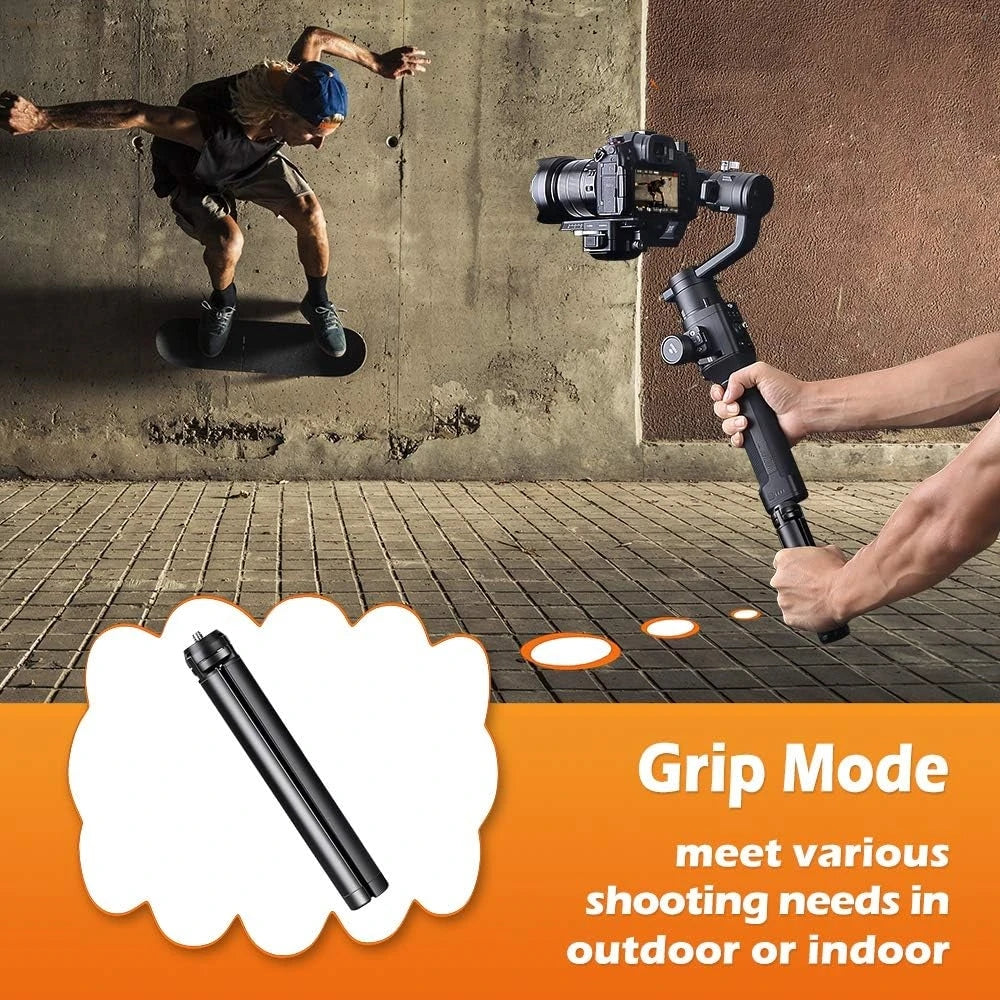 Metal Aluminum Alloy Desktop Table Tripod Stand For DJI Zhiyun Gimbal Handle Grip Stabilizer DSLR Camera Monopod Handheld