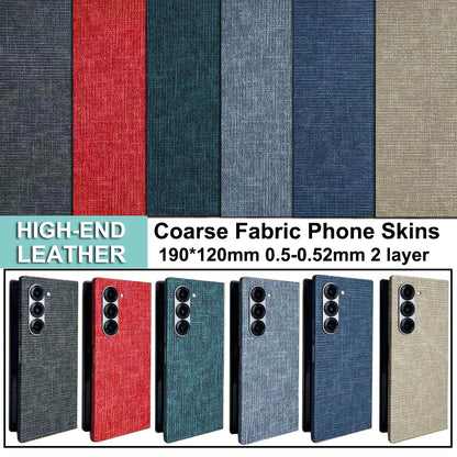 VORMIR 20pcs Plain Leather Phone Skin Wrap Decoration Stickers for Cutting Machine Rear Back Films for Phone Accessory Store