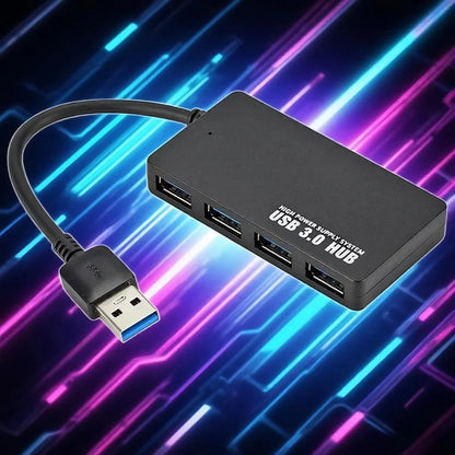 High Speed Usb 3.0 Hub Multi Usb Splitter 4-port Multiple Expander Adapter Computer Accessories for Laptop Pc Multi USB Adapter