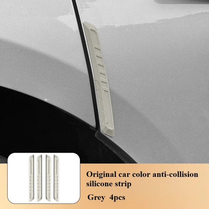 For Xpeng G6/G9 Car Door Anti-collision Strip Anti Scratch Silicone Shock Absorbing Protective Sticker Car Modification Supplies