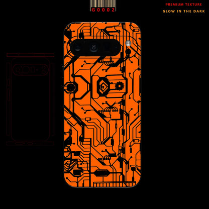 Luminous Back Skin Sticker For Googel Pixel 10 9 8 7 Pro 8A Glowing at Night For Google Pixel 9 Pro XL Back Film