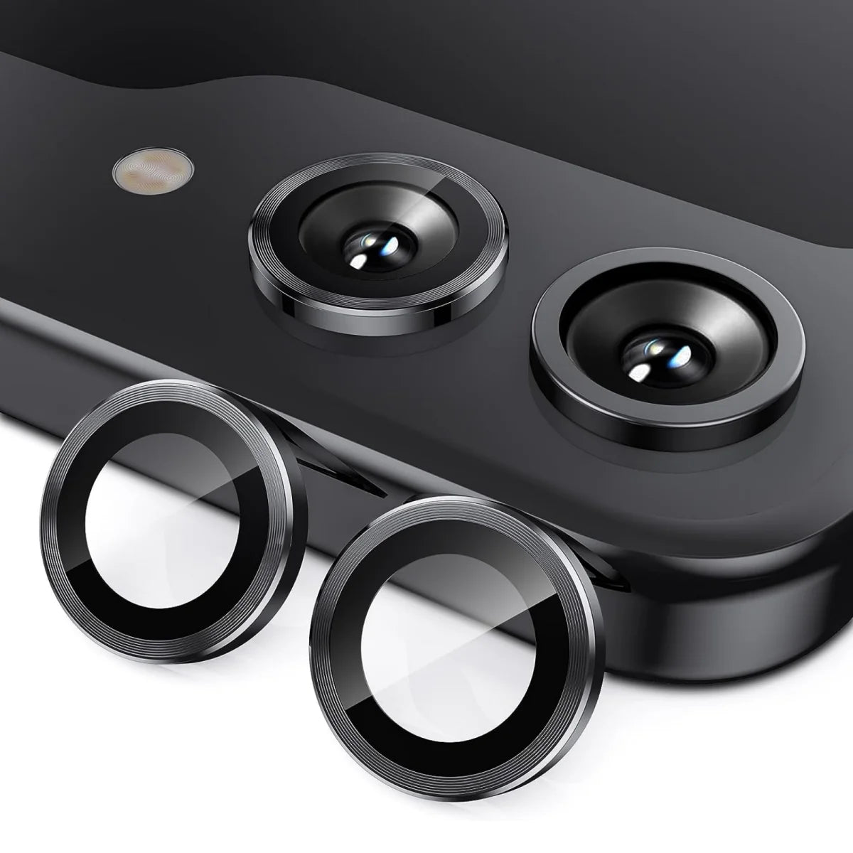 Metal Camera Lens Protector For Samsung Galaxy Z Flip 7 6 5 4 Anti Scratch 9H Tempered Glass Metal Ring For Galaxy Z Flip7