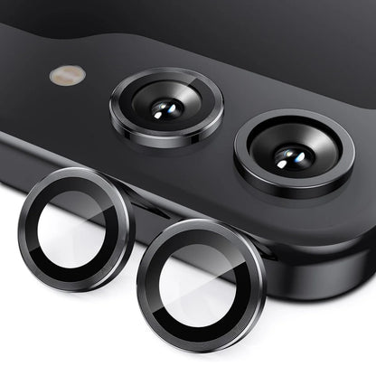 Metal Camera Lens Protector For Samsung Galaxy Z Flip 7 6 5 4 Anti Scratch 9H Tempered Glass Metal Ring For Galaxy Z Flip7