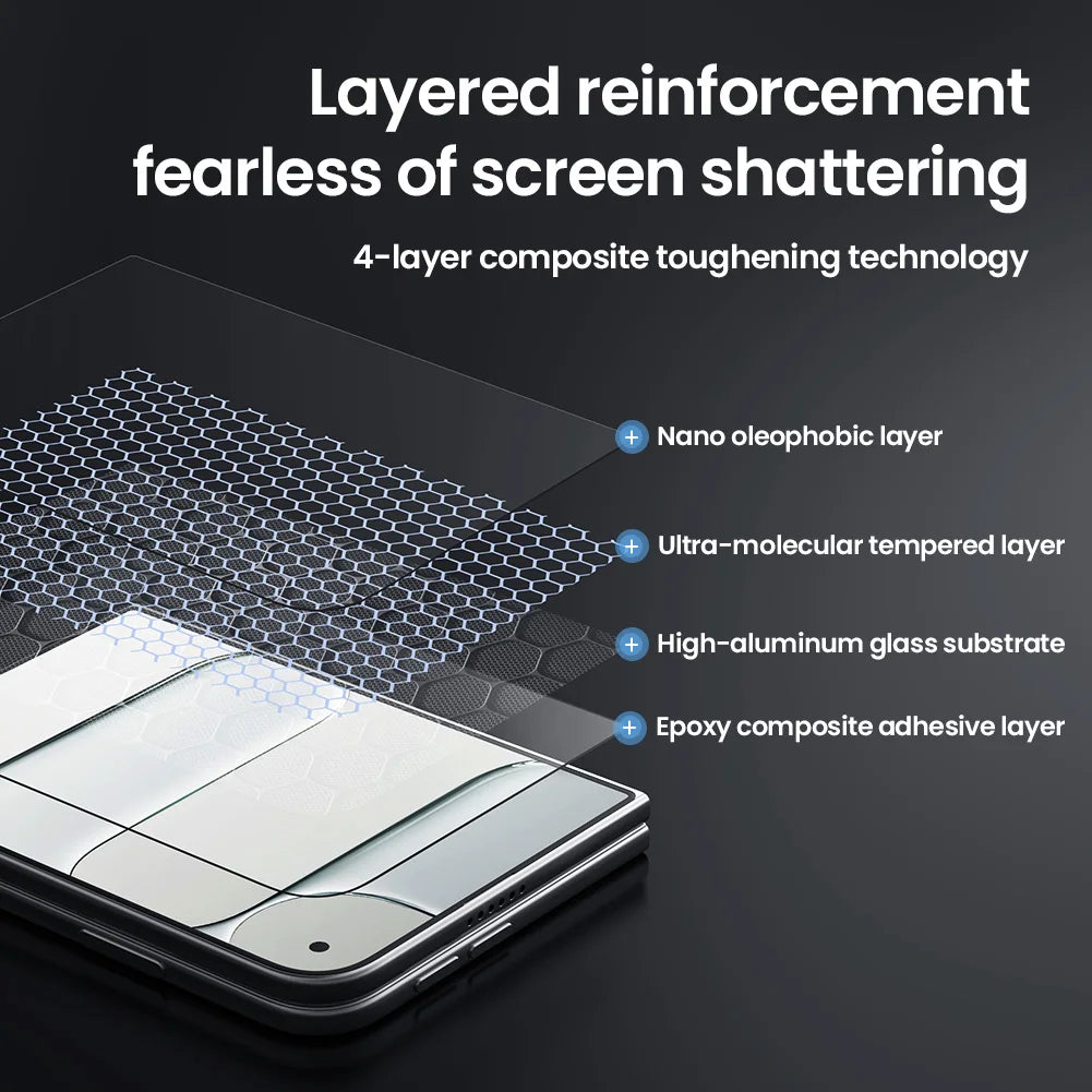 Nillkin For Apple iPhone Duo Glass CP+ Pro Tempered Glass CP+ Pro 9H 2.5D Full Cover Ultra-Clear Dust-Free Screen Protector