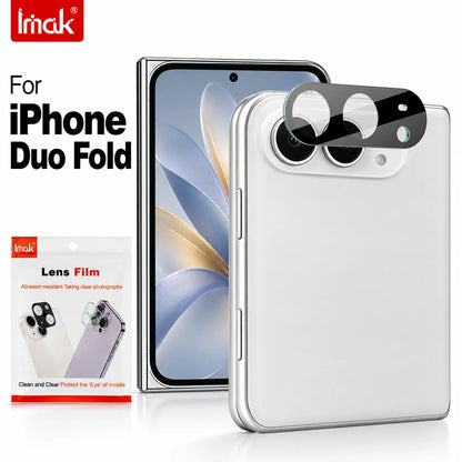 Camera Lens Glass For iPhone Duo Fold Protector Film HD Clear 9H Hardness Anti Fingerprint LS0003
