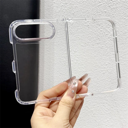 New Simple HD Transparent Acrylic Folding Phone Case For iPhone Duo Ultra 18Duo Fold TPU Bumper Shockproof Hard Clear Back Cover