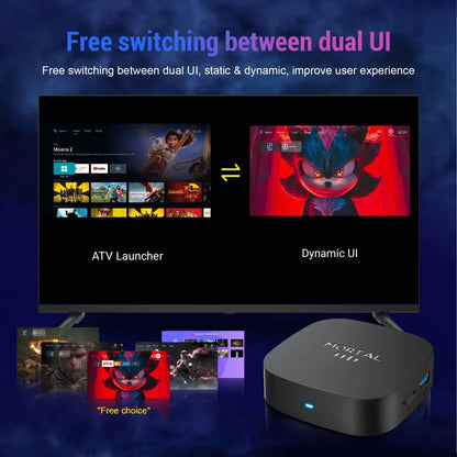 T1+RK3518 Rockchip Smart TV Box BT5.4 Android 14.0 ROM 128GB RAM 8GB Wifi6 8K Voice Assistant Media Player TV Box Smart TV 2026