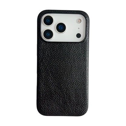 Snake Lichi Pattern Leopard Print PU Leather Case for IPhone 17 Air 16 15 14 Plus Pro Max Shockproof Rugged Protector Back Cover