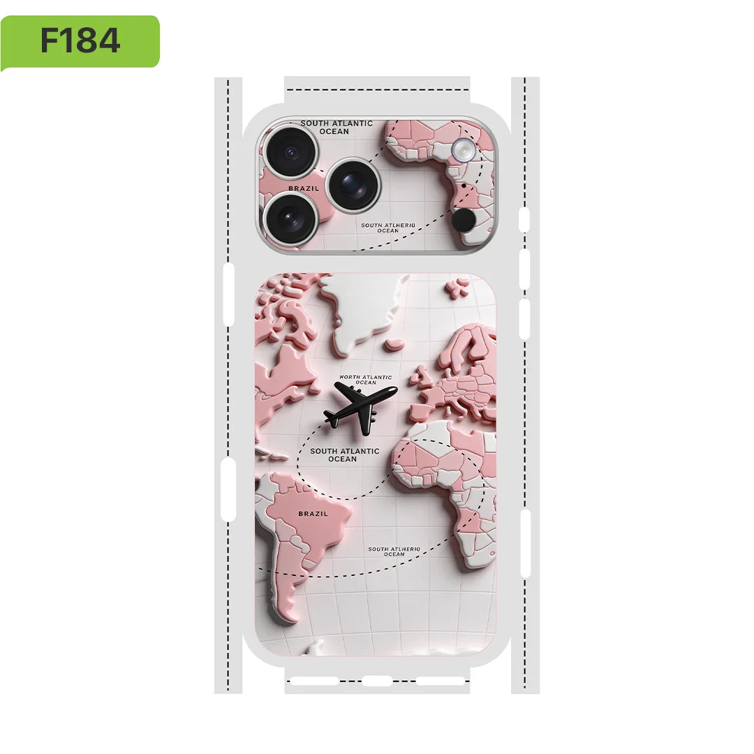 Custom Premium Full Wrap Vinyl Stickers For iPhone 17 16 15 14 Pro Max – Custom Skins Full Cover Back Film for IPhone17Pro Max