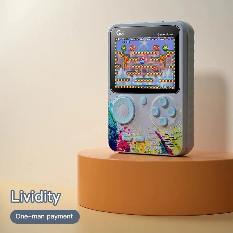 G5 MINI Video Game Handheld Game Players Portable Retro Video Console Boy 8 Bit Color LCD Screen Games