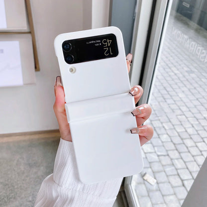Luxury Ultra Slim Hard Folding Phone Case for Samsung Galaxy Z Flip 8 7 FE 6 5 4 3 Shockproof Foldable Skin Feel Protector Cover