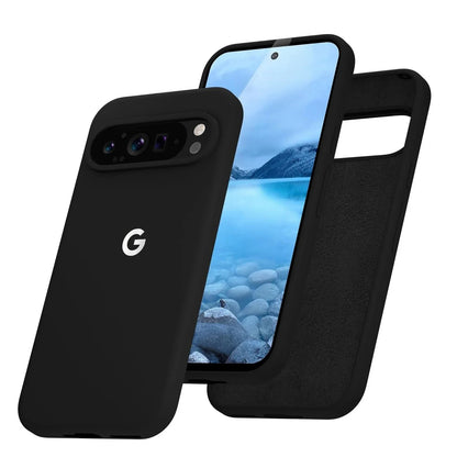 Matte Soft Liquid Silicone Slim Case for Google Pixel 8 9 10 11 Pro XL 6 7 8A 9A 10A 7A 6A Skin Feel Pure Color Ultra Thin Cover