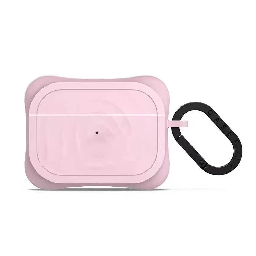 Ripple Liquid Silicone Case For AirPods Pro 3 2 AirPods4 Multi Color Wireless Bluetooth Earbuds Simple Protective Cover