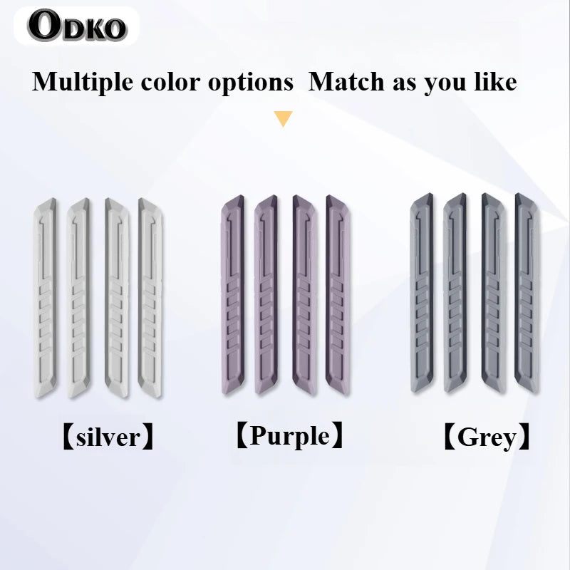For Xpeng G6/G9 Car Door Anti-collision Strip Anti Scratch Silicone Shock Absorbing Protective Sticker Car Modification Supplies