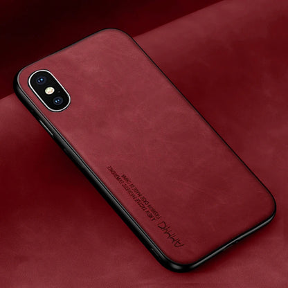 Simple pattern Soft leather cover For Apple Iphone X XS MAX XR TPU Silicone bumper case For For Apple Iphone X XS MAX XR Case