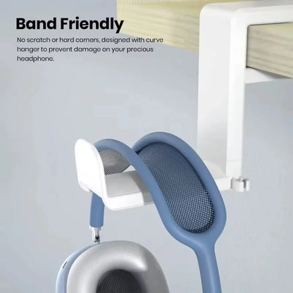PC Gaming Headphone Stand Headset Hook Holder Hanger Mount With Adjustable 360° Rotating Arm Clamp Desk Mount Universal Bracket