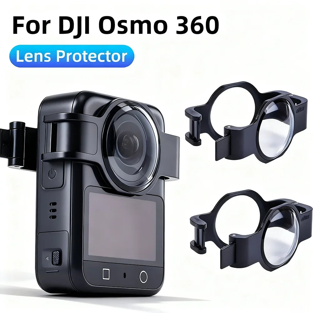 For DJI OSMO360 Optical Plastic Lens Protector Anti Scratch Camera Lens Protection Cover