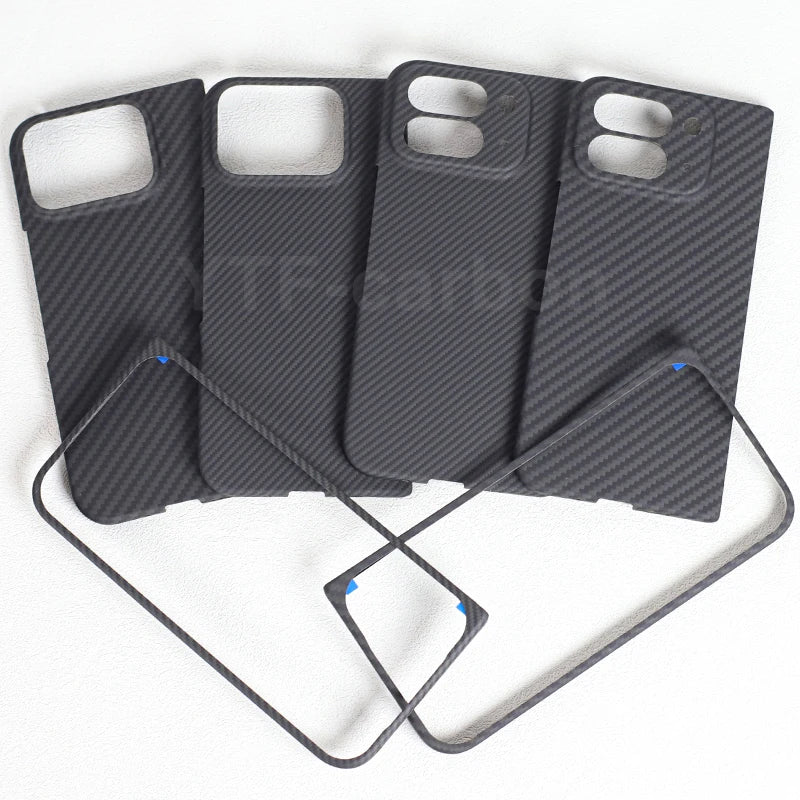 YTF-Carbon New Style for Google Pixel 9/10 Pro Fold Kevlar Carbon Fiber Hinge Protection Cover Ultrathin 11 Pro Fold Phone Case