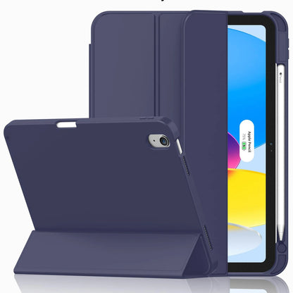 For iPad (A16) 11th 10th Generation Air 4th 5th 10.9 Pro 11 M2 M3 M4 M5 2026 2025 2024 Magnetic Flip Smart Cover Pencil Case