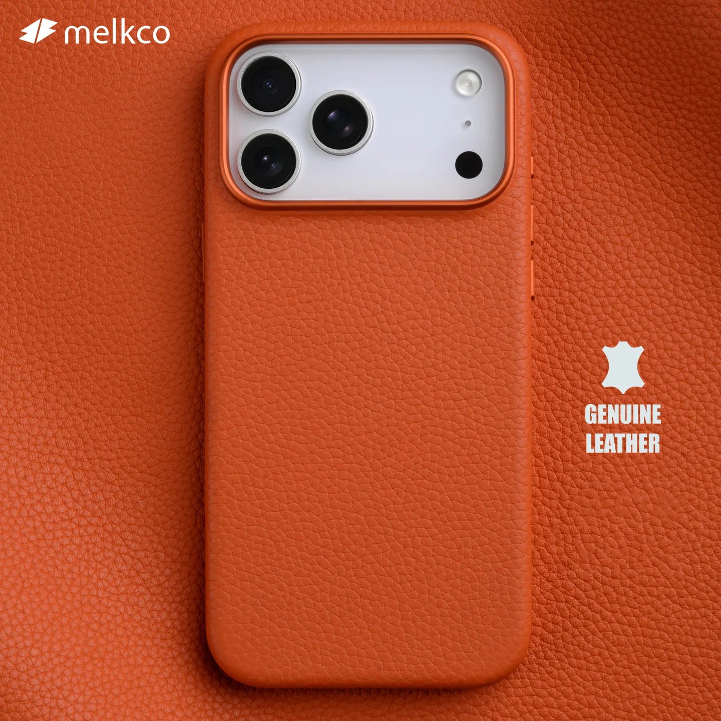 Melkco 100% Genuine Leather Case For iPhone 17 Pro Max Air MagSafe Cover with Camera Butto protective luxury Cow Magnetic cases