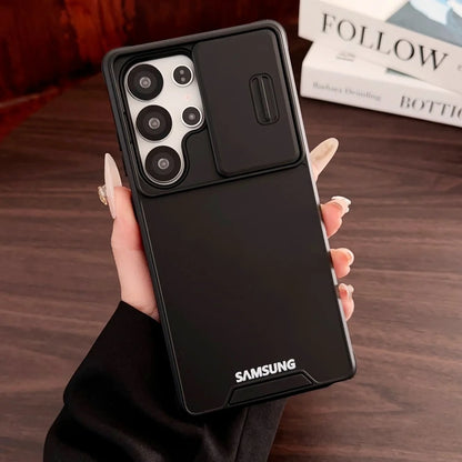 Military Grade Protection Cases For Samsung S26 S25 Ultra S24 S23 Plus S22 S21 S20 FE A16 A36 A56 A55 A35 5G Slide Camera Cover