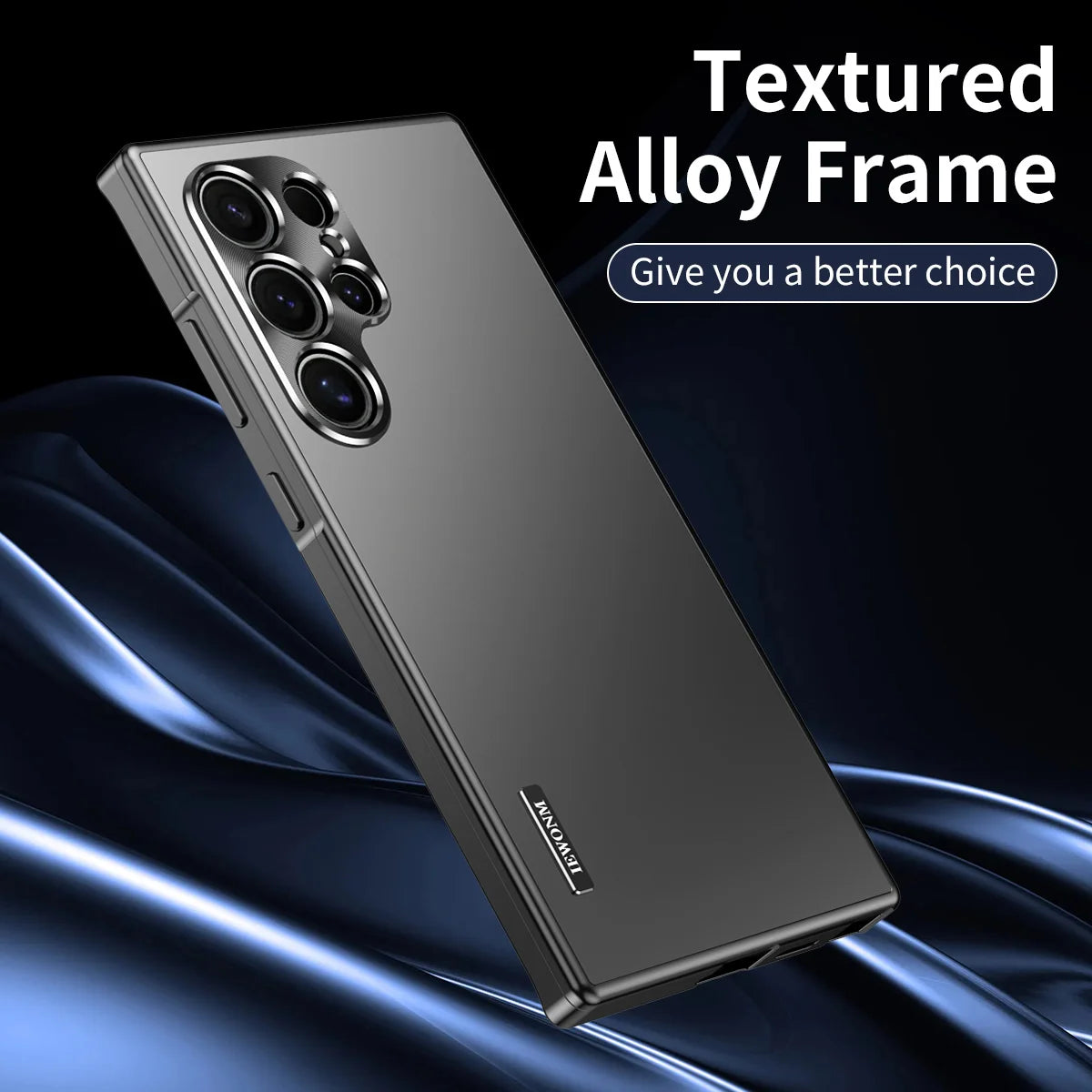 All-aluminum Body Matte Titanium Alloy Ultra-thin Back Cover For Samsung Galaxy S26 S21 S25 S24 S23 Ultra Metal Magnetic Shell