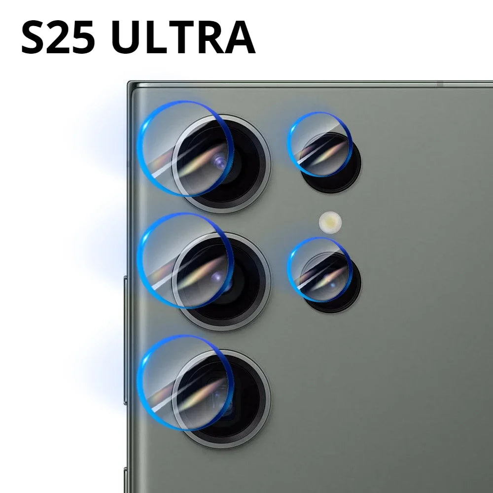 1-5Set 9H HD Tempered Glass Camera Protector for Samsung Galaxy S26 S25 Edge S24 S23 FE Plus Ultra Lens Film Cover Scratch Proof