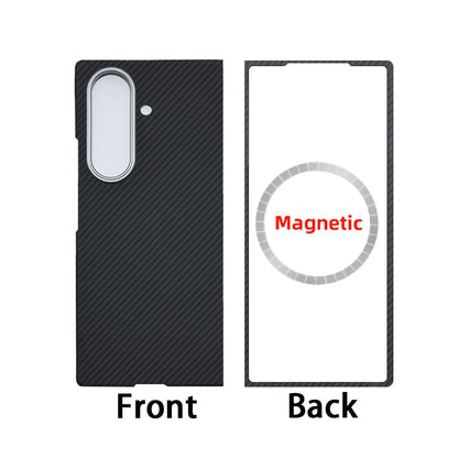 Samsung Fold 7 Kevlar Case Aramid Fiber Slim Thin Phone Cover Durable Protective Jacket for Samsung Fold 7 Model