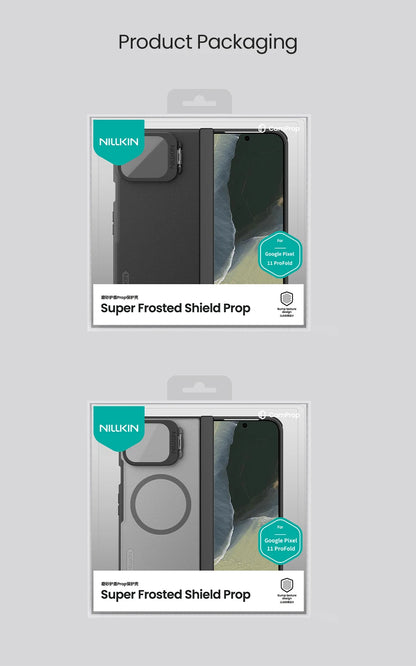 NILLKIN Magnetic Case For Google Pixel 11 Pro Fold Pixel11 Raised Edge Anti-Dust Shockproof CA4017