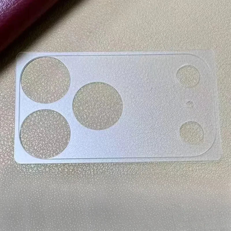 3pcs Plastic Lens Cover for iPhone, HD Clear Camera Protector, Scratch Protection Back Lens Cap for 17 Pro Max 17 Pro Air.