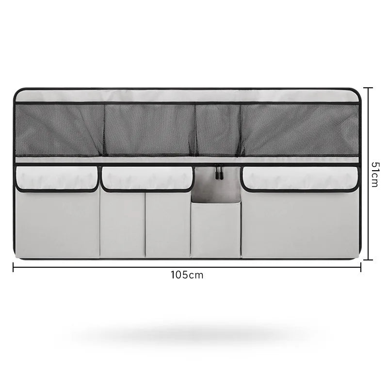 Car Trunk Storage Bag Universal Auto Trunk Organizer Car Seat Back Hanging Bag Foldable Car Storage Bags Accessory
