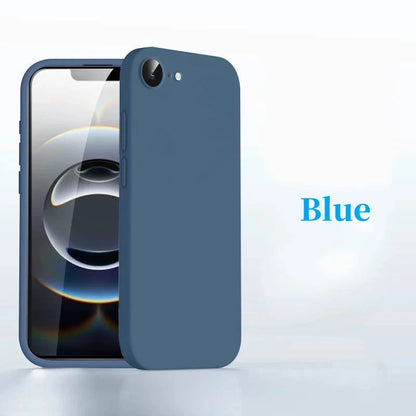 For iPhone 17e Case Cover iPhone 17e 16e Fundas Coque Soft TPU Original Liquid Silicone Camera Protector Phone Bumper iPhone 17e