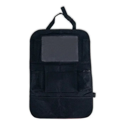 Car Seat Back Storage Bag Tablet Phone Water Cup Holder Multifunctional High-Capacity Storage Bag Car Interior Accessories